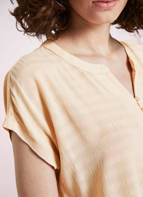 T-shirt beige TOM TAILOR femme