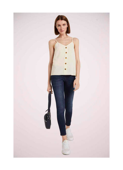 T-shirt beige TOM TAILOR femme