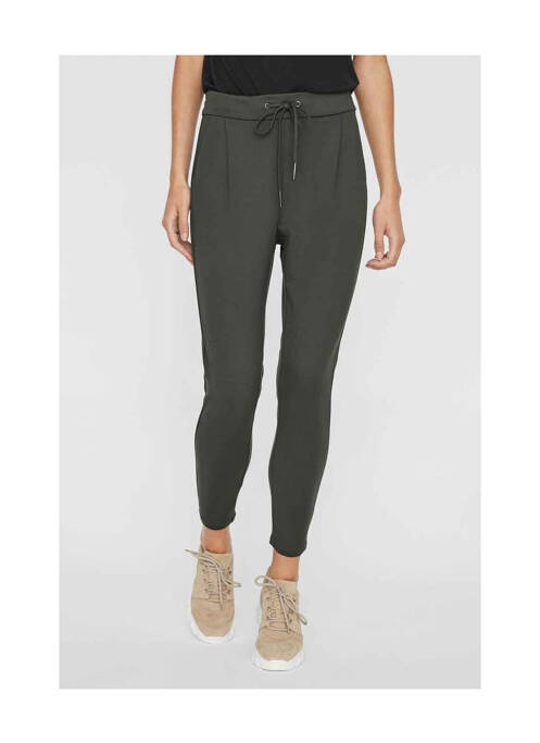 Pantalon chino vert VERO MODA pour femme