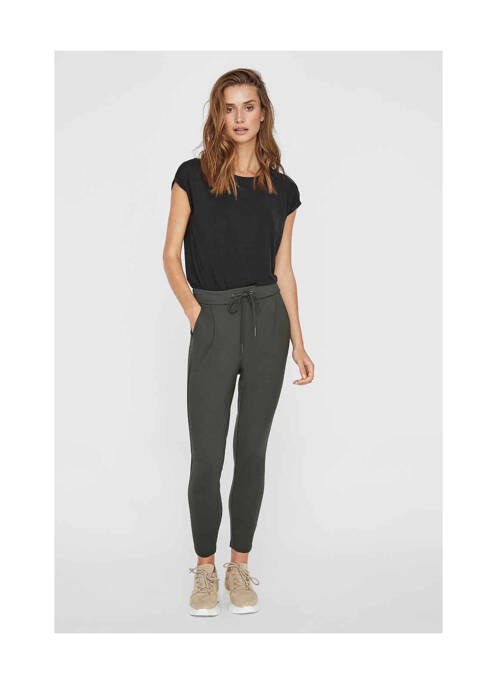Pantalon chino vert VERO MODA femme