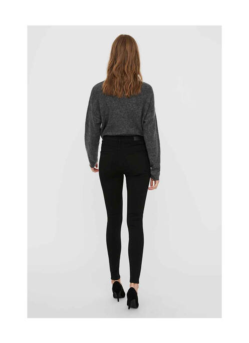 Jeans coupe slim noir VERO MODA pour femme