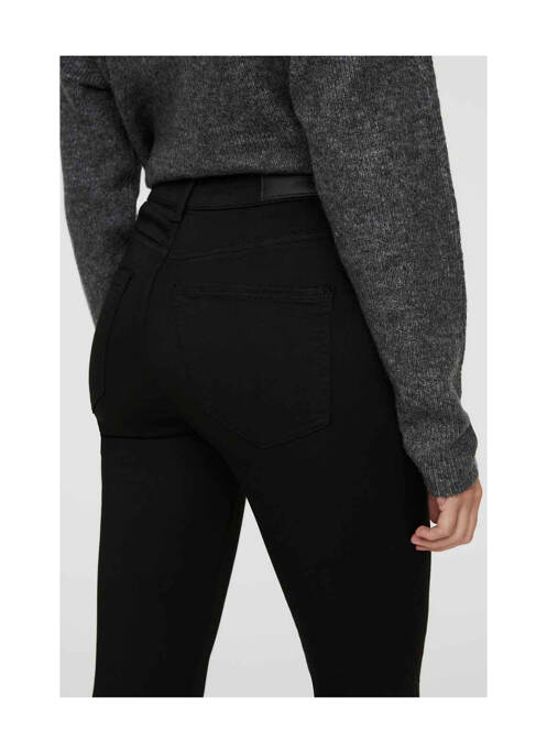 Jeans coupe slim noir VERO MODA pour femme