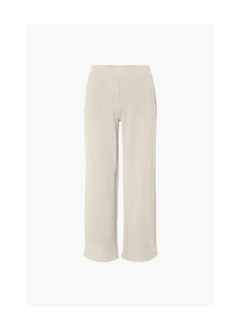 Pantalon flare beige VERO MODA pour femme