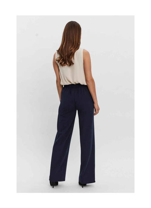 Pantalon droit bleu VERO MODA pour femme