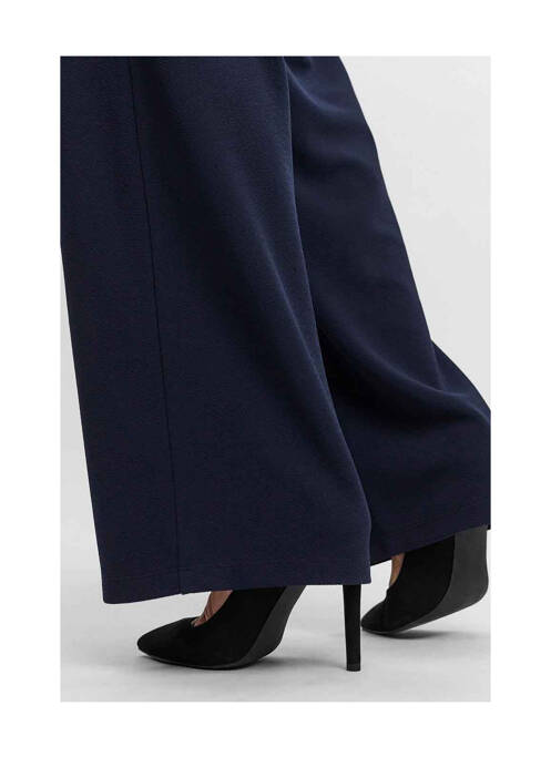 Pantalon droit bleu VERO MODA pour femme