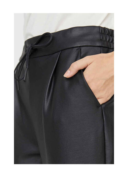 Pantalon slim noir VERO MODA pour femme