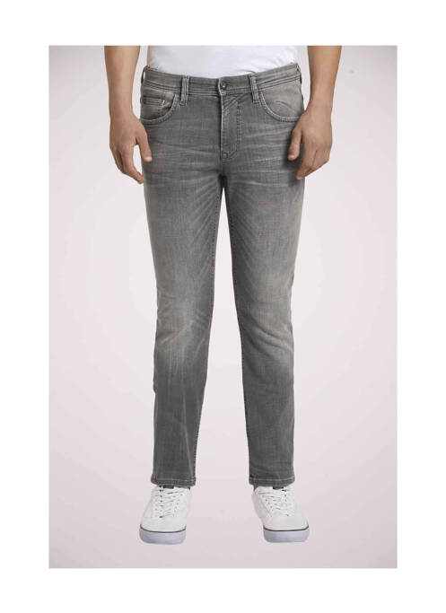 Jeans coupe droite gris TOM TAILOR pour homme