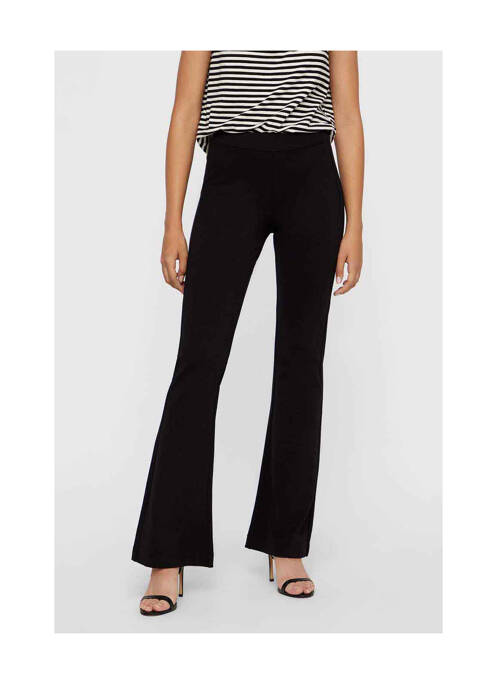 Pantalon flare noir VERO MODA pour femme