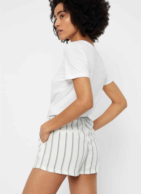 Short blanc VERO MODA pour femme