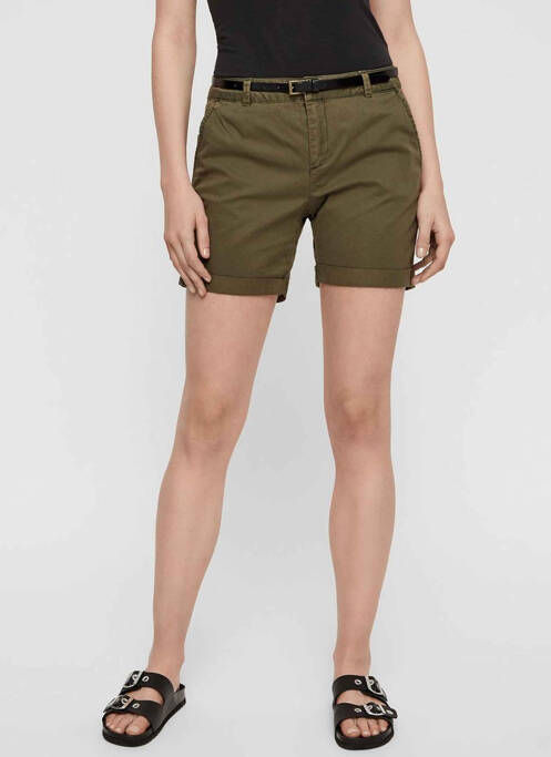 Short vert VERO MODA pour femme