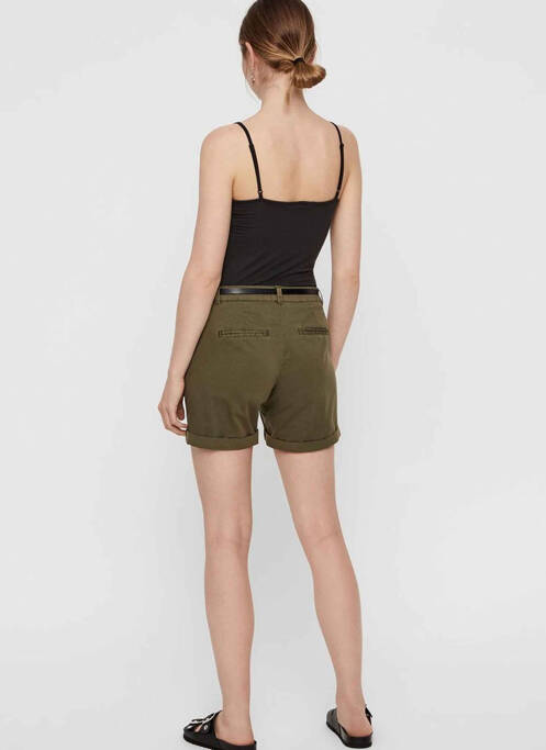 Short vert VERO MODA pour femme