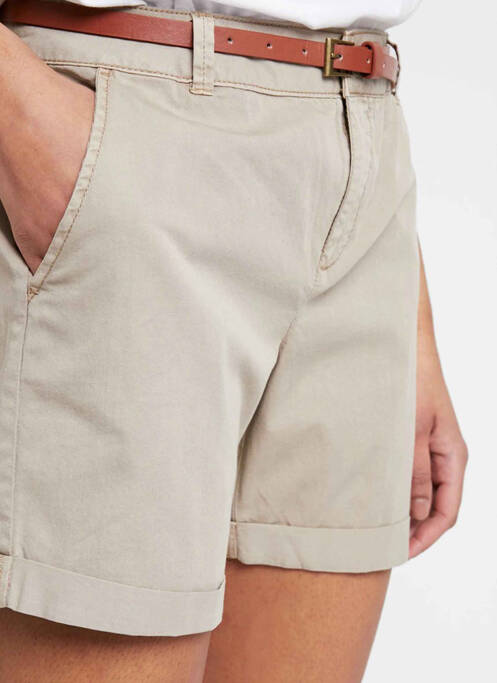 Short beige VERO MODA pour femme