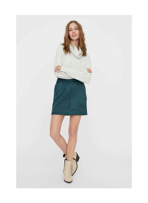 Jupe courte vert VERO MODA pour femme