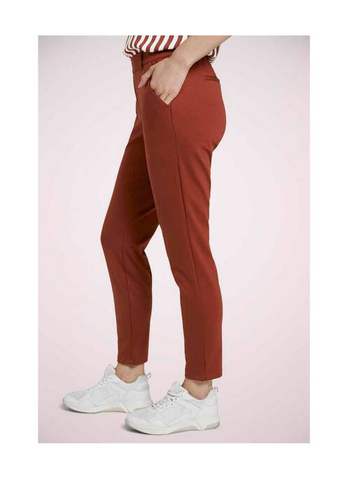 Pantalon slim marron TOM TAILOR pour femme