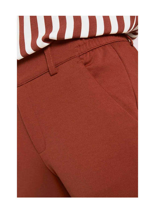Pantalon slim marron TOM TAILOR pour femme