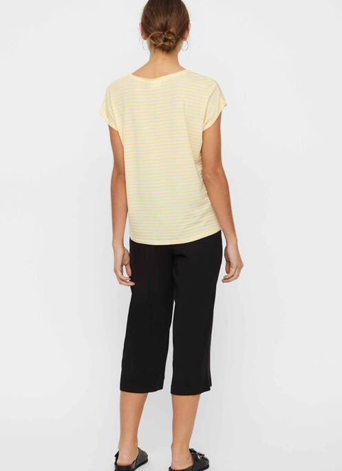 T-shirt jaune VERO MODA femme