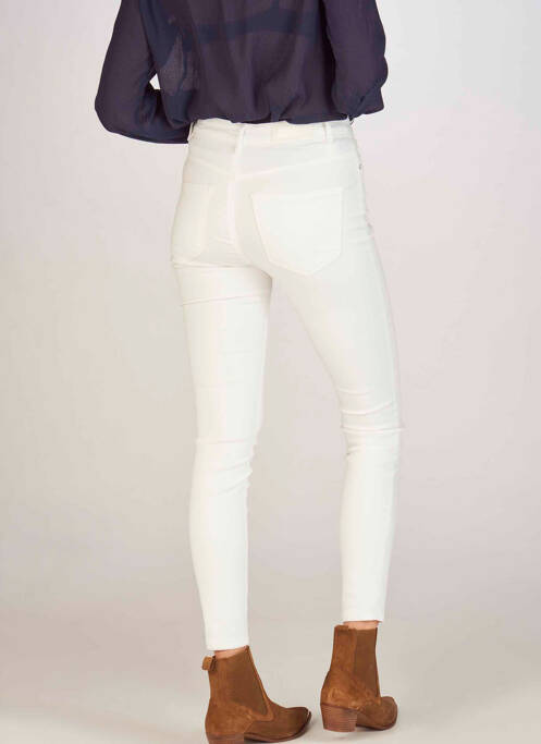 Jeans skinny blanc VERO MODA pour femme