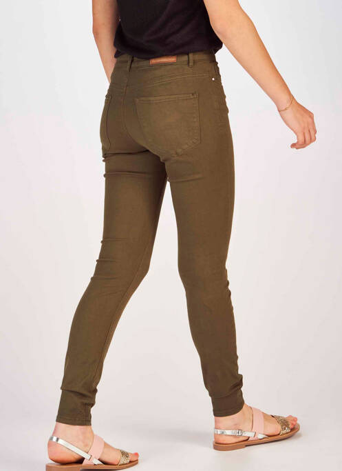 Jeans skinny vert VERO MODA pour femme