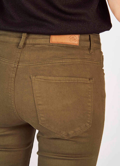 Jeans skinny vert VERO MODA pour femme
