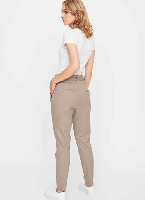 Pantalon slim argent VERO MODA pour femme