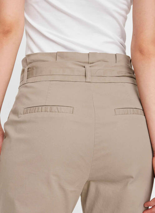Pantalon slim argent VERO MODA pour femme
