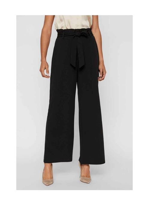 Pantalon droit noir VERO MODA pour femme