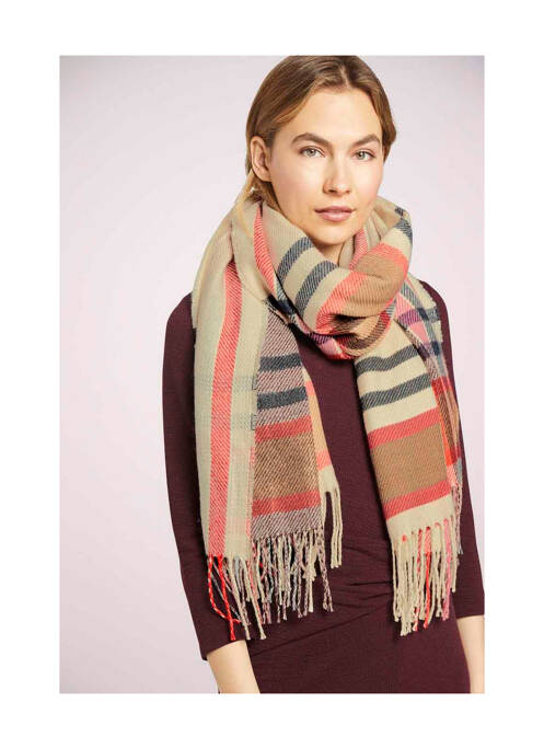 Echarpe beige TOM TAILOR femme