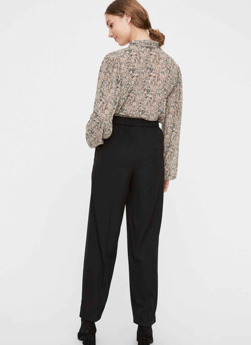 Pantalon chino noir VERO MODA pour femme