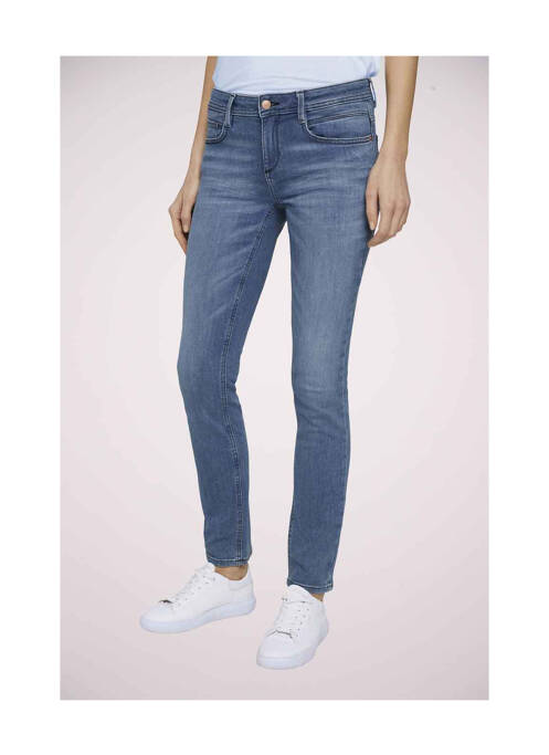 Jeans coupe slim gris TOM TAILOR pour femme