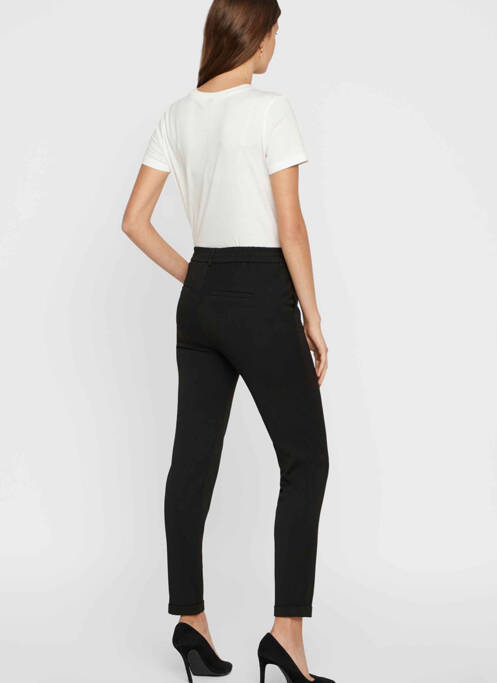 Pantalon slim noir VERO MODA femme