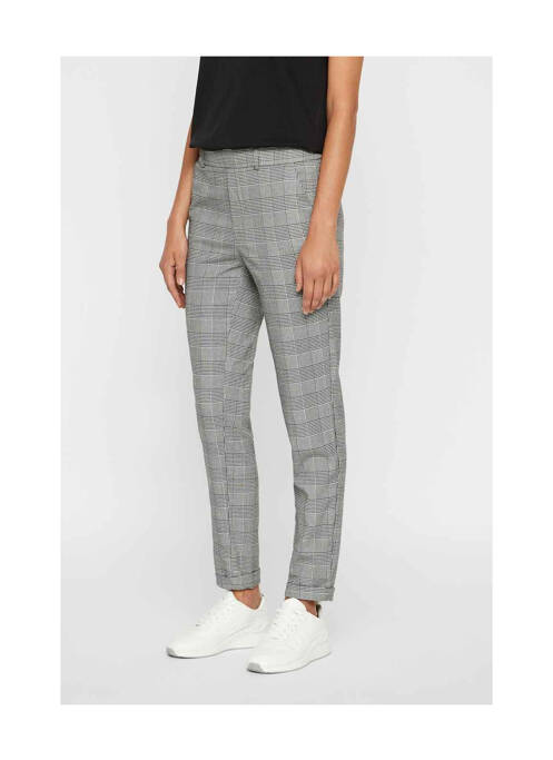 Pantalon chino noir VERO MODA pour femme