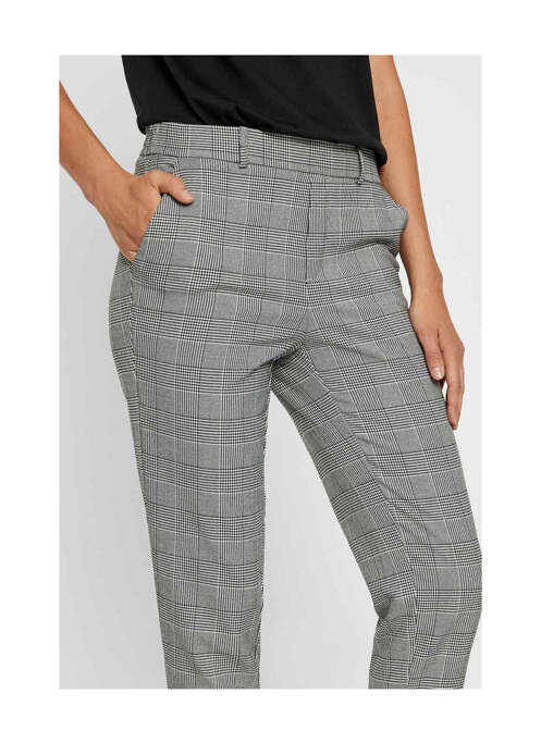 Pantalon chino noir VERO MODA pour femme