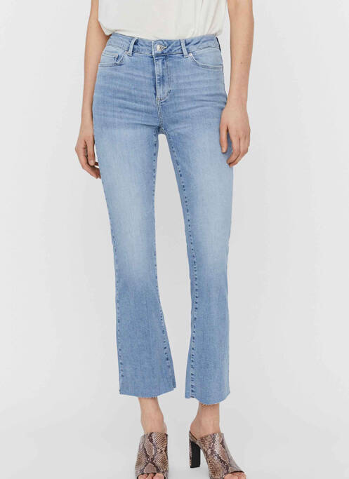 Jean coupe flare bleu VERO MODA pour femme