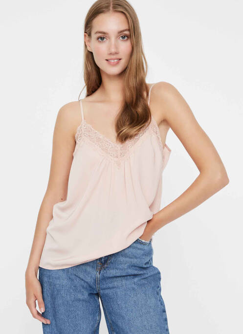 Débardeur rose VERO MODA pour femme