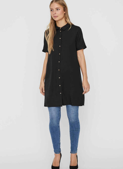 Robe courte noir VERO MODA pour femme