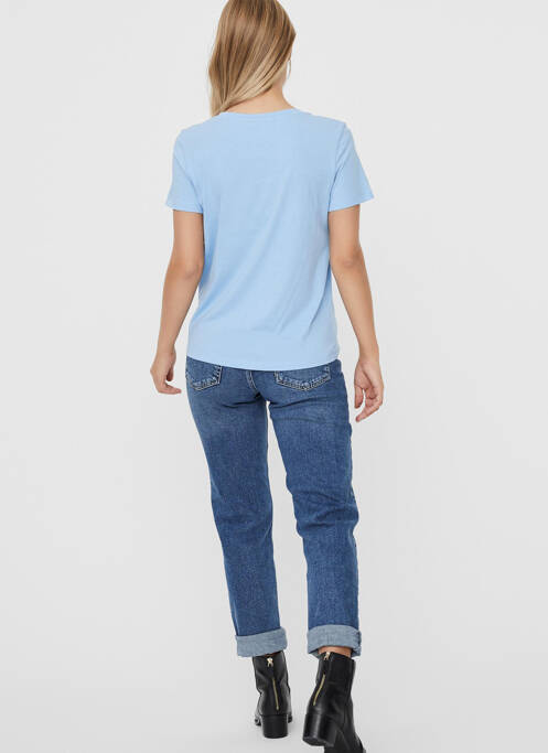 T-shirt bleu VERO MODA femme