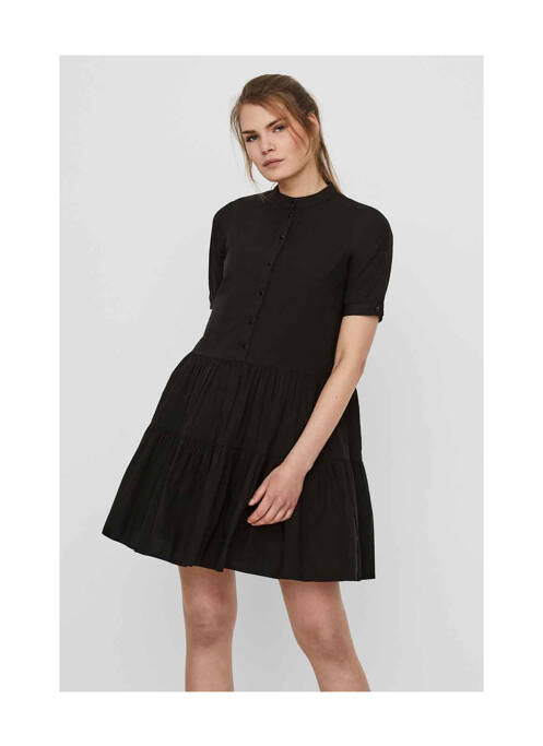 Robe courte noir VERO MODA pour femme