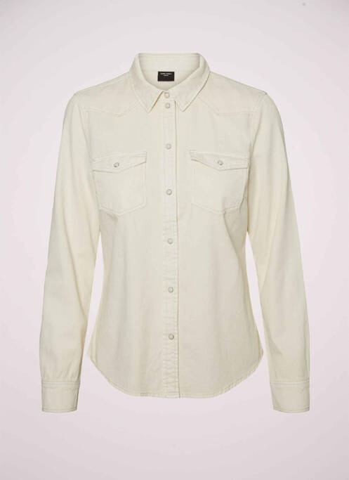 Chemisier beige VERO MODA pour femme