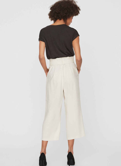 Pantalon 7/8 beige VERO MODA pour femme
