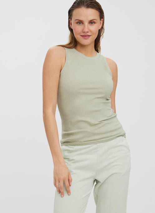 Top vert VERO MODA pour femme