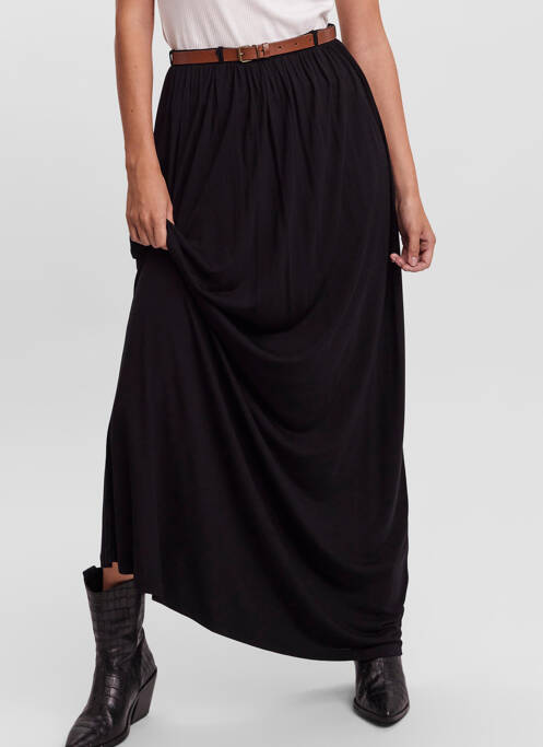 Jupe longue noir VERO MODA pour femme