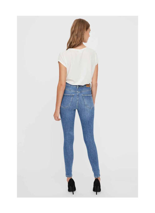 Jeans coupe slim bleu VERO MODA pour femme