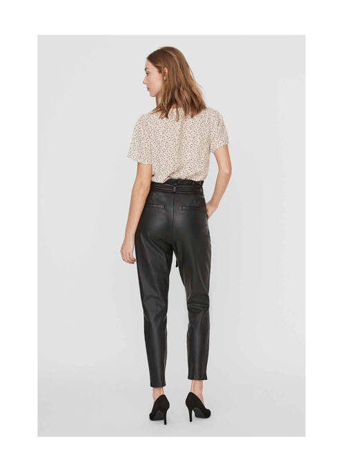 Pantalon slim noir VERO MODA femme
