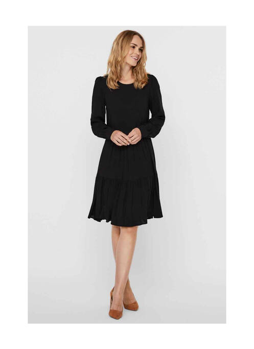 Robe courte noir VERO MODA pour femme