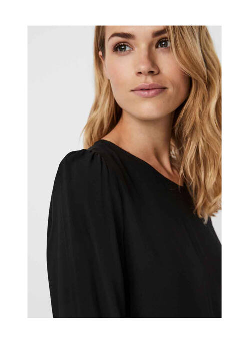 Robe courte noir VERO MODA pour femme