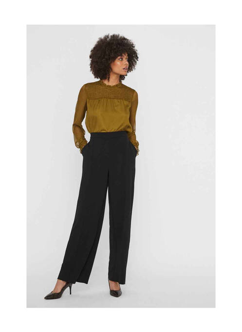 Pantalon flare noir VERO MODA pour femme