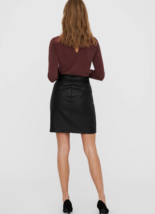 Jupe courte noir VERO MODA pour femme