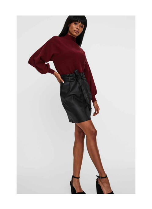 Jupe courte noir VERO MODA pour femme