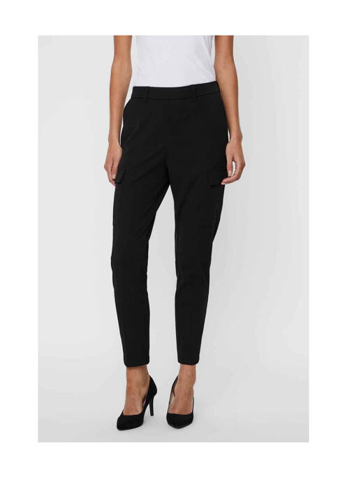 Pantalon droit noir VERO MODA pour femme