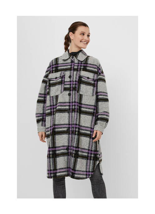 Veste casual gris VERO MODA pour femme